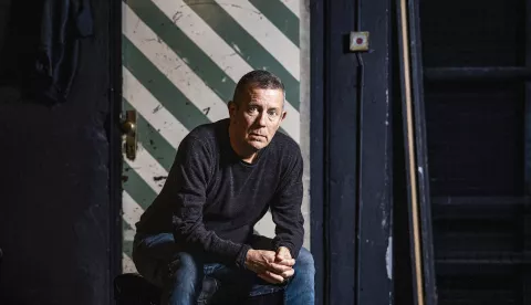 20.09.2022., Split - Jasen Boko, profesor knjizevnosti, dramaturg i avanturist. Photo: Milan Sabic/PIXSELL