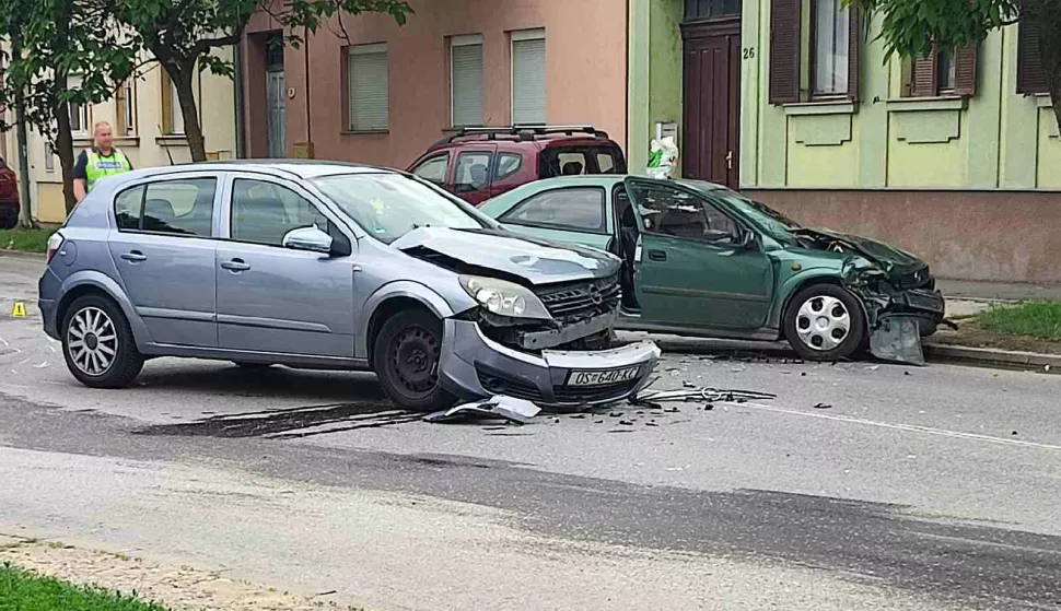 Sudar na raskrižju Kanižlićeve i Ilirske