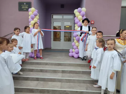 Otvorenje vrtića u Cerni, svibanj 2025.foto: Marija Lešić Omerović