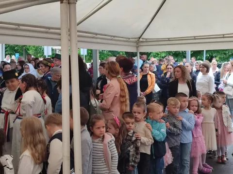 Otvorenje vrtića u Cerni, svibanj 2025.snimila Marija Lešić Omerović