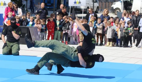 Osijek, 09. 05. 2025, Trg Vatroslava Lisinskog, Dan otvorenih vrata PU Osječko-baranjske.snimio GOJKO MITIĆ
