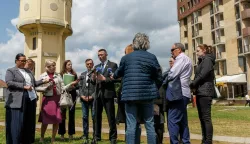 Konferencija za medije; najava rušenja bivšeg hotela Dunav i izgradnje novoga