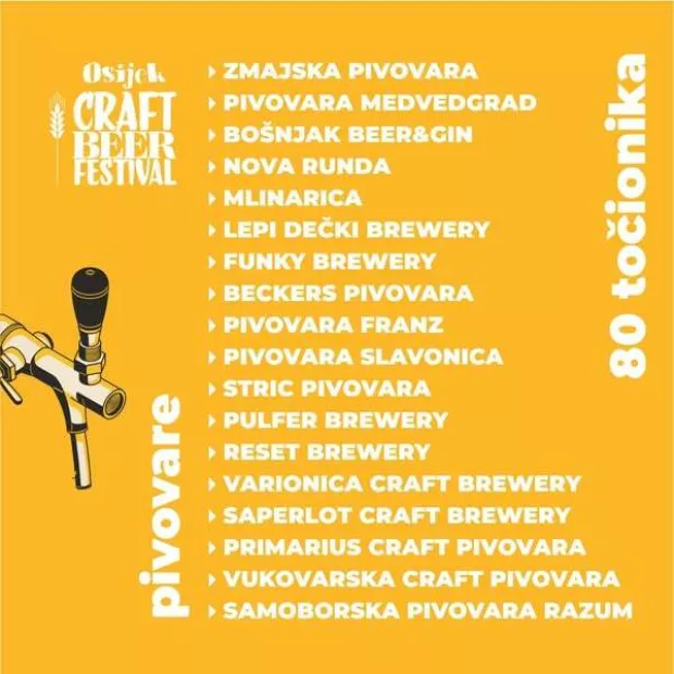 Osijek Craft Beer Festival 2025.