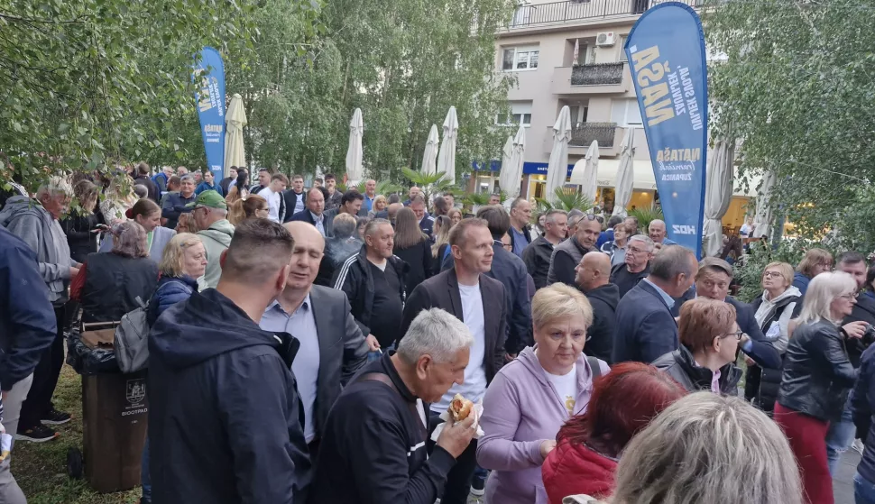 HDZ-ov predizborni skup i predstavjanje kandidata
