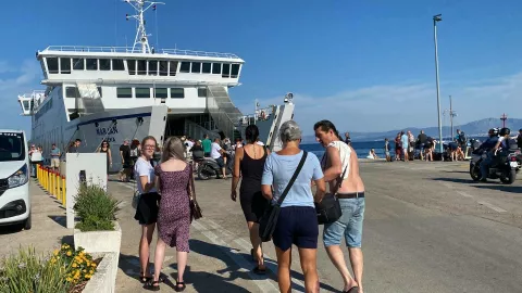 trajekt, Split, luka, turizam