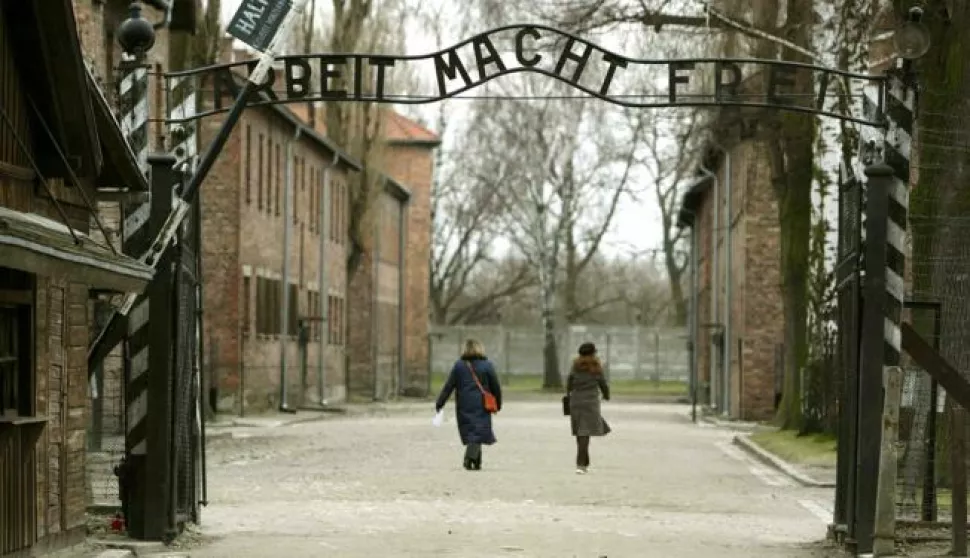 ?A general view of the gates at Auschwitz I camp. Photo: Press Association/PIXSELL------kolor 2x novosti