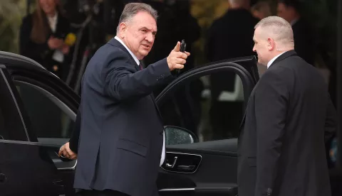 18.02.2025., Zagreb - U Predsjednickim dvorima odrzana je svecana inauguracija 5. predsjednika RH Zorana Milanovica.  Photo: Luka stanzl/PIXSELL