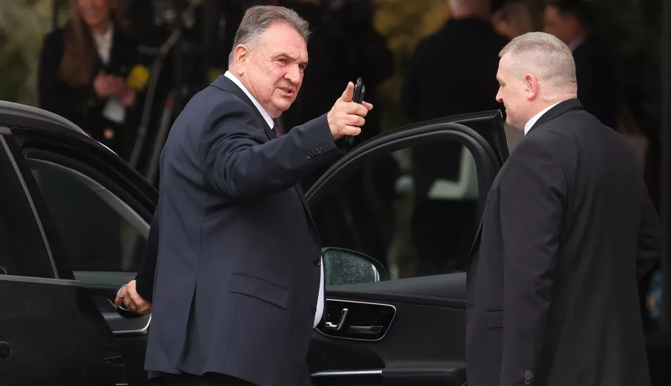 18.02.2025., Zagreb - U Predsjednickim dvorima odrzana je svecana inauguracija 5. predsjednika RH Zorana Milanovica.  Photo: Luka stanzl/PIXSELL