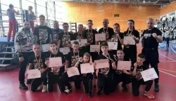 Članovi osječkog HUS-a s trenerima