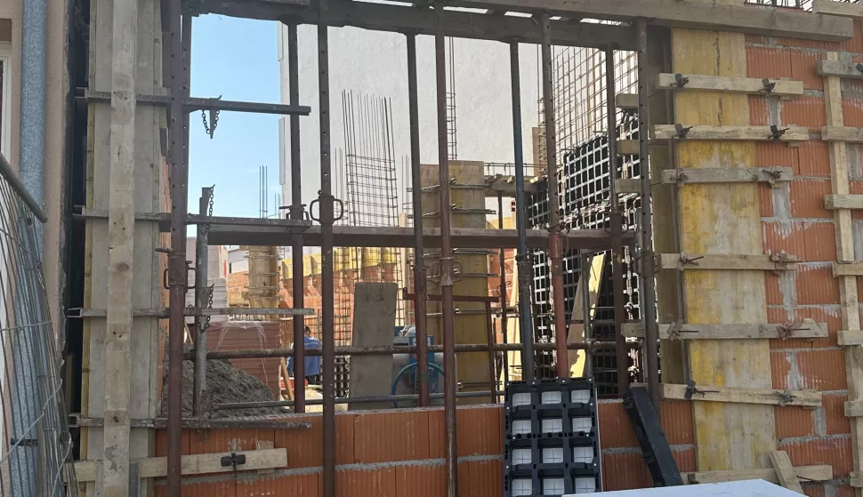 Gradilište nove poliklinike ProtegOs za djecu s teškoćama mentalnog zdravljaFotografija: ustupljena