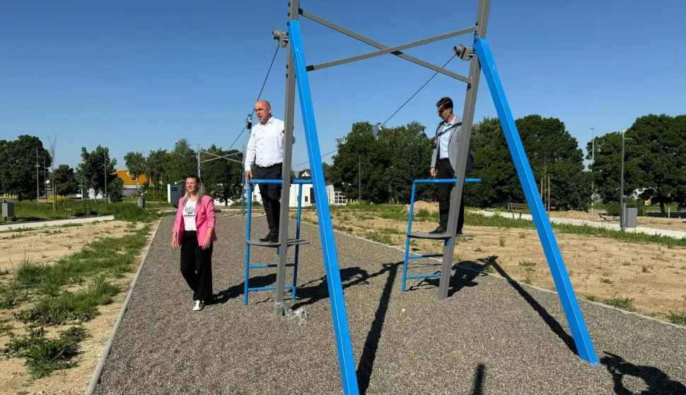 Završni radovu u Zeleno digitalnom parku Papuk, svibanj 2025, ivan bosančić, josip romić, katarina vučić
