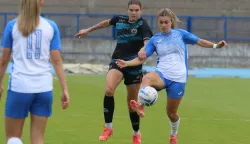 Osijek, 07. 05. 2025, Stadion Gradski vrt, nogoet žene, Osijek - Međimurje (Čakovec), Polufinale KUPA Hrvatske.snimio GOJKO MITIĆ