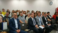 VINKOVCIU vinkovačkom Poduzetničkom inkubatoru predstavljen je Europski socijalni fond plus, ESF+, i program "Učinkoviti ljudski potencijali 2021. – 2027.", u organizaciji Ministarstva rada, mirovinskoga sustava, obitelji i socijalne politike.SVIBANJ 2025.