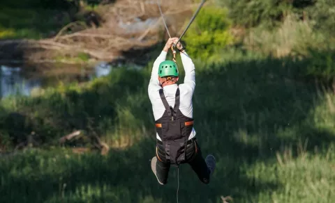 Adrenalinski park Vukovar, zip-line