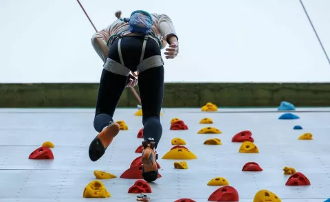 Adrenalinski park Vukovar, stijena za penjanje