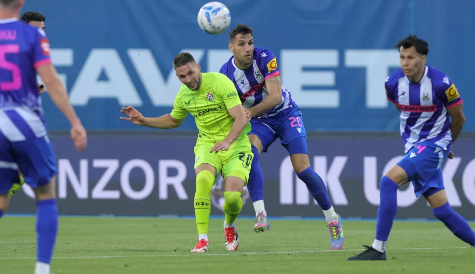 Zagreb.17.5.2025. -Susret 35. kola HNL-a Lokomotiva - Dinamo.foto HINA/ Tomislav Pavlek/ tp