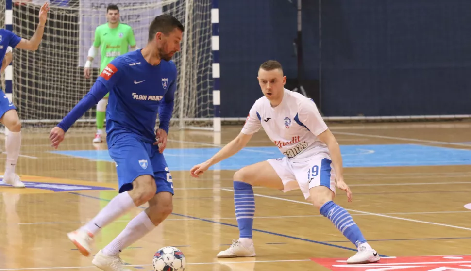 Osijek, 17. 05. 2025, SD Gradski vrt, mali nogomet. Osijek Kandit - Futsal Dinamo, polufinale doigravanja za prvaka SuperSport HMNL-a.snimio GOJKO MITIĆ