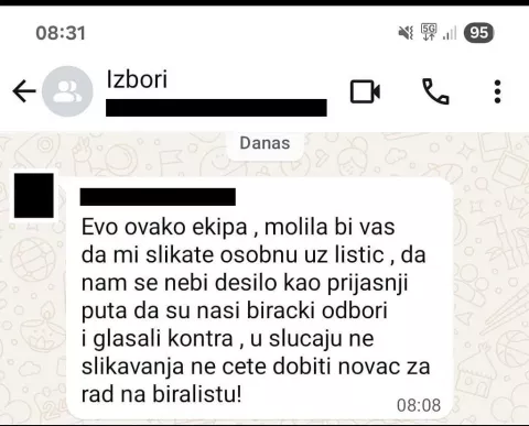 GONG, kršenje Izborne šutnje