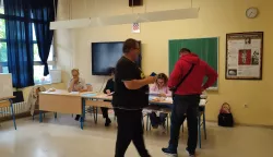 Biračko mjesto u Županji