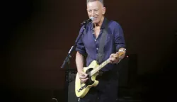 NEW YORK, NEW YORK - MARCH 26, 2025: Bruce Springsteen took the stage at Carnegie Hall for People Have the Power: A Celebration of Patti Smith, an electrifying tribute to the legendary artist. The event, presented by Michael Dorf, honored Smiths profound impact on music, poetry, and activism, bringing together an all-star lineup to perform her most iconic songs. (Photo: Giada Papini Rampelotto/EuropaNewswire).