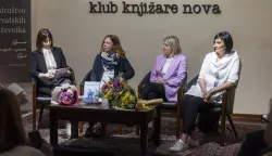 21.05.2025., Osijek - Drustvo hrvatskih knjizevnika i Drustvo hrvatskih knjizevnika, Ogranak Osijek u suradnji s Ministarstvom kulture RH-a i Gradom Osijekom odrzalo je svecanu dodjelu 19. hrvatske knjizevne nagrade "Anto Gardas" za najbolju knjigu pripovijedaka ili roman za djecu i mladez. Photo: Davor Javorovic/PIXSELL