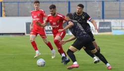 Osijek, 25. 04. 2025, Stadion Gradski vrt, nogomet, Zrinski Osječko 1664 - Vukovar 1991, SuperSport Prva liga. snimio GOJKO MITIĆ