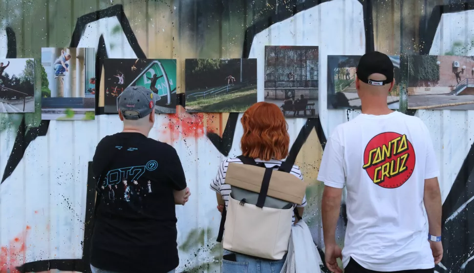 Osijek, 22. 05. 2025, Lijeva obala Copacabana, Skate park. Otvorenje Pannonian Challange XXVI. Otvorenje izložbe.snimio GOJKO MITIĆ