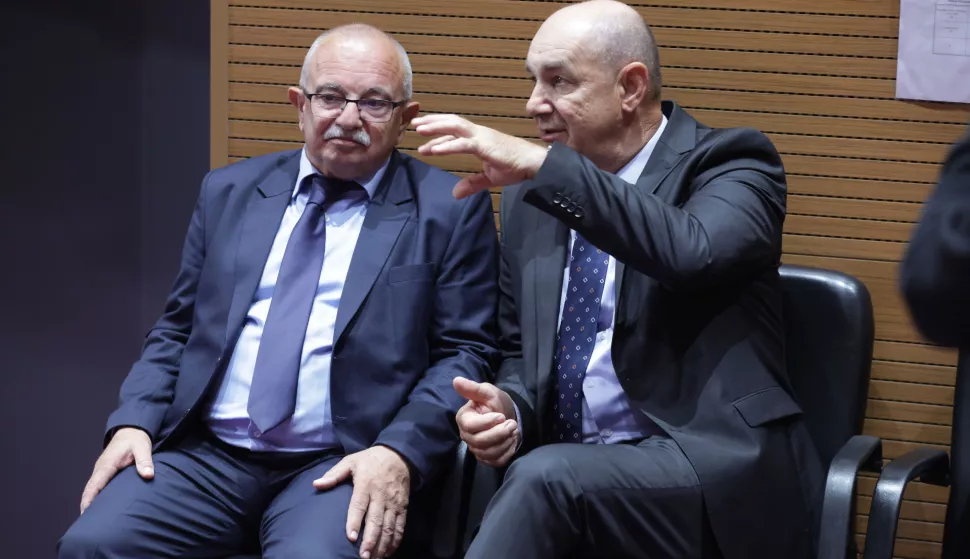 Zagreb, 22.05.2025.- Nastavak 6. sjednice Hrvatskoga sabora, koja je započela koja je započela glasovanjem o  mirovanju mandata dvoje HDZ-ovih zastupnika, Nataše Tramišak i Gorana Ivanovića, zbog obnašanja dužnosti koja je nespojiva sa zastupničkom, te o novim zastupnicima Ivi Zeliću i Stipanu Šašlinu. Na fotografiji Ivo Zelić, Stipan Šešlin.foto HINA/ Admir BULJUBAŠIĆ/ abu