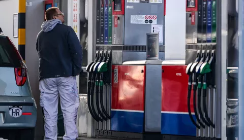15.03.2022., Zagreb - Ponovno poskupljenje goriva za motorna vozila tjera gradjane na nove nacine prijevoza. Photo: Igor Soban/PIXSELL