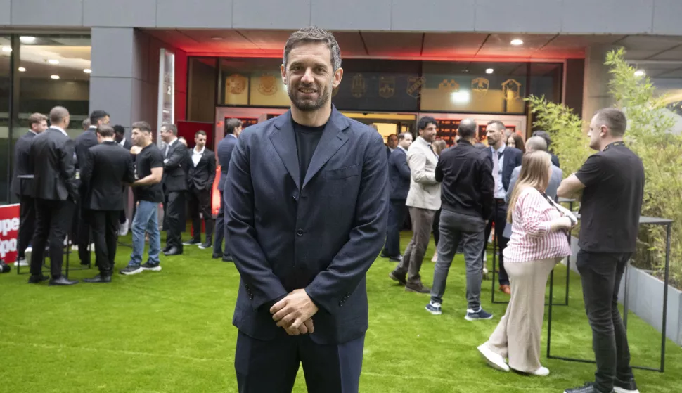 Zagreb, 26.05.2025 - Svečana dodjela SuperSport HNL NAGRADA za sezonu 2024./25. Na fotografiji Radomir Đalović. foto HINA/ Daniel KASAP/ dk