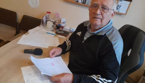 ĐAKOVO - predsjednik Udruge invalida rada Đakovo Stjepan Fekete, listopad 2022.