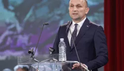 Zagreb, 28.05.2025. - Svečana akademija povodom obilježavanja Dana Hrvatske vojske, Dana Hrvatske kopnene vojske i 34. obljetnice ustrojavanja Hrvatske vojske. Na fotografiji Ivan Anušić.foto HINA/ Admir BULJUBAŠIĆ/ abu