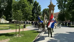 Polaganjem vijenaca i paljenjem svijeća za sve poginule i nestale pripadnike 109. brigade Zbora narodne garde Vinkovci, misom u središnjoj vinkovačkoj crkvi, Sv, Euzebija i Polionaza za sve hrvatske branitelje i mimohodom obilježena je 34. obljetnica osnutka ove vinkovačke legendarne brigade. 