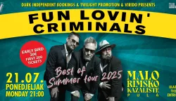 Kultni njujorški bend Fun Lovin' Criminals stiže u pulsko Malo rimsko kazalište u ponedjeljak, 21. srpnja