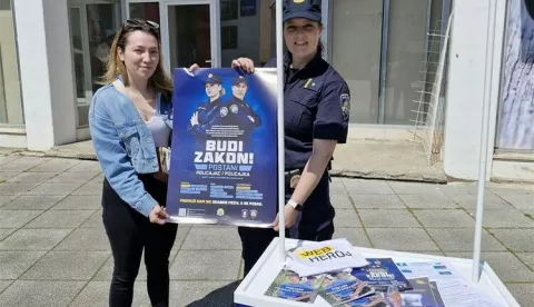 Kampanje "Postani policajac/policajka" i "Web heroj" u Belom Manastiru, svibanj 2025