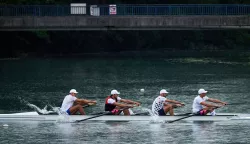          DEBI U ČETVERCU NA EUROPSKOM PRVENSTVU U PLOVDIVU, SVIBANJ 2025BRAĆA LONČARIĆ, BRAĆA SINKOVIĆFOTO: USTUPLJENA FOTOGRAFIJA/Neven Fistrić