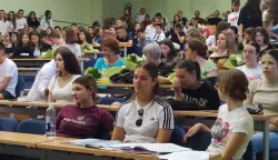 Učenici u Amfiteatru Gimnazije Županjafoto: Marija Lešić Omerović