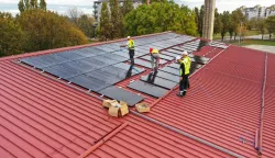 VINKOVCI - Solarne elektrane na školama i vrtićima i dr.OŠ "A. G. MATOŠ"UŠTEDA STURUJE 95 %LISTOPAD 2023.SOLARNI PANELI SOLARI SOLARNA ELEKTRANA