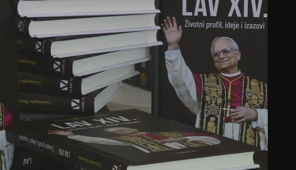 Prva knjiga o novoizabranom papi Lavu XIV.