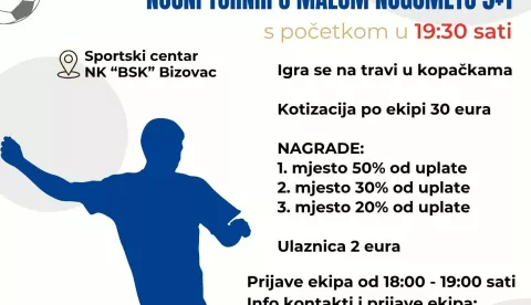 BIZOVAC - NOĆNI TURNIR U MALOM NOGOMETU2025.