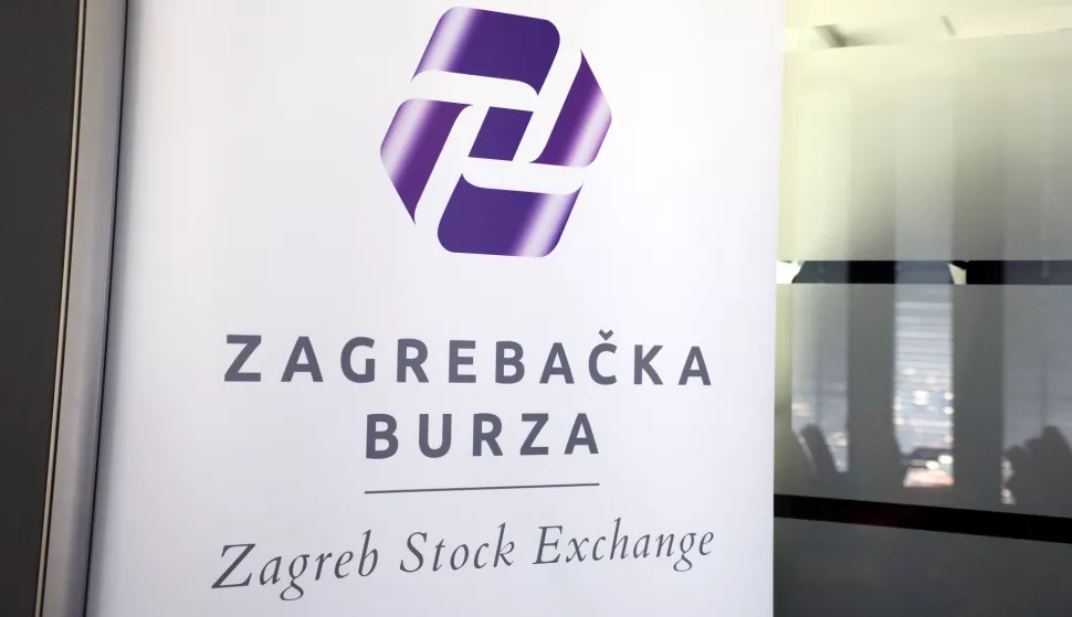 Zagreb, 07.12.2018. - Zagrebačka burza jedina je hrvatska burza vrijednosnih papira te je jedna od značajnijih burzi vrijednosnih papira u Jugoistočnoj Europi. Smjetena je u neboderu Eurotower, u Lučićevoj ulici. foto HINA/ Lana SLIVAR DOMINIĆ/ lsd