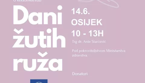 Dani žutih ruža - podizanje svjesnosti o endometriozi- najava - vizual