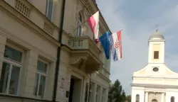 Đakovo, zgrada gradske uprave, rujan 2018.