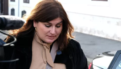 Zagreb, 09.01.2019. - Dolazak ministara na uži sastanak Vlade. Na fotografiji Gabrijela Žalac.foto HINA/ Edvard ŠUŠAK/ es
