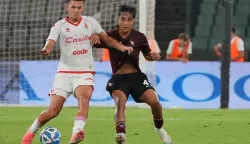 Karlo Lulic of SSC Bari in action against Rocco Di Vico of US Salernitana 1919 during Bari vs Salernitana, Friendly football match in Bari, Italy, July 31 2024 (Photo by Emmanuele Mastrodonato/IPA Sport/IPA/Sipa USA) Photo: IPA/SIPA USA