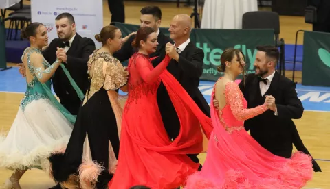 Osijek, 14. 06. 2025, SD Gradski vrt Osijek. Državno prvenstvo u kombinaciji 10 sprotskih plesova.snimio GOJKO MITIĆ