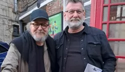 Nakon predstave: Gary Oldman i Igor BereckiUmjesto razglednice - York - Igor Berecki Doc2025.PRIVATNI ALBUM