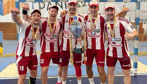 Bivši igrači NEXE-a okitili se naslovom prvaka Grčke s Olympiacosom