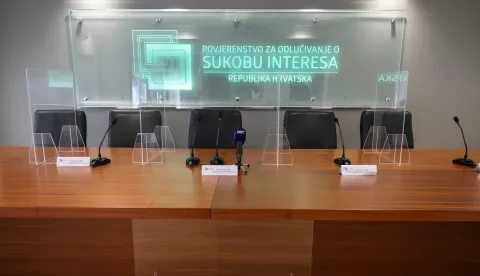 15.10.2021., Zagreb - Sjednica Povjerenstva za odlucivanje o sukobu interesa. Photo: Jurica Galoic/PIXSELL