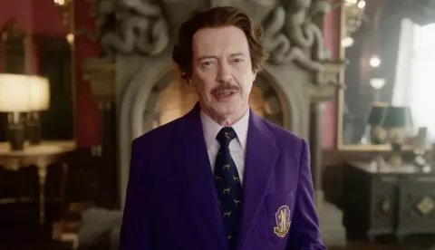 Barry Dort (Steve Buscemi) serija "Wednesday" sezona 2